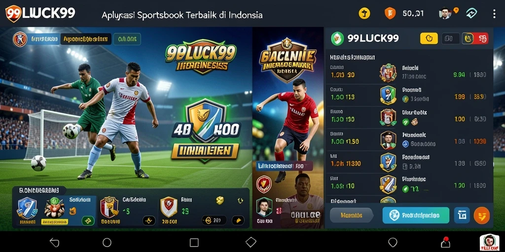Gameplay menarik dari aplikasi Sportsbook 99LUCK99.