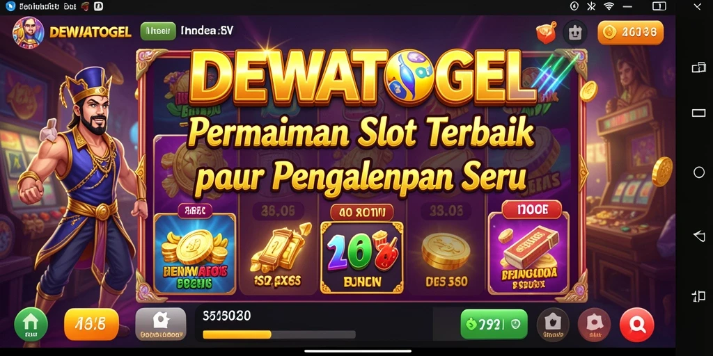 Tampilan gameplay seru DEWATOGEL yang menghibur dan menarik.