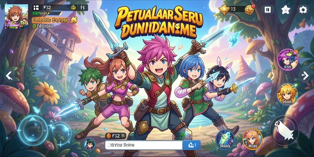 Tampilan gameplay F32 yang menakjubkan dan penuh aksi.