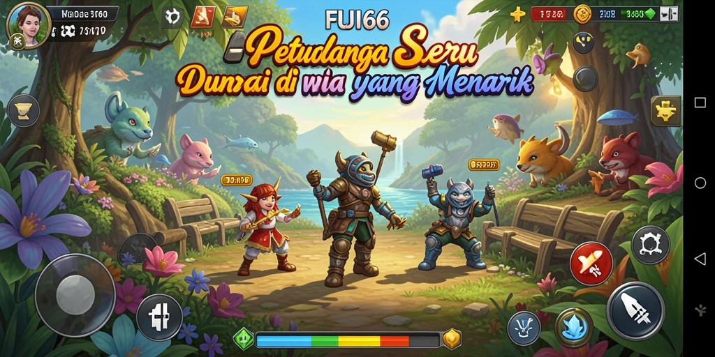 Tampilan gameplay FUJI66 yang mendebarkan dan penuh petualangan.