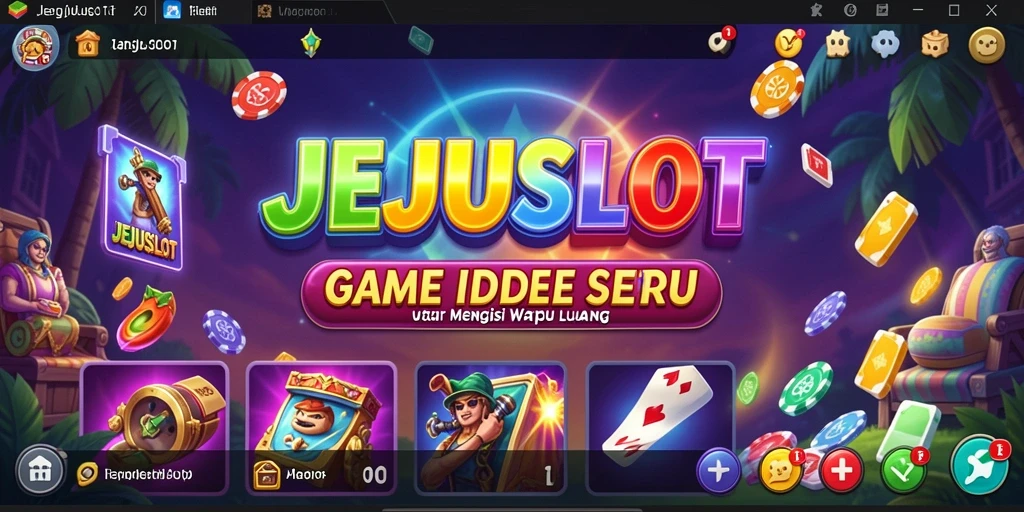 Tampilan gameplay JEJUSLOT yang menarik dan interaktif.