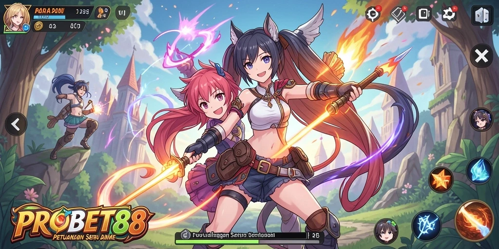 Tampilan gameplay seru dan menarik dalam PROBET88.