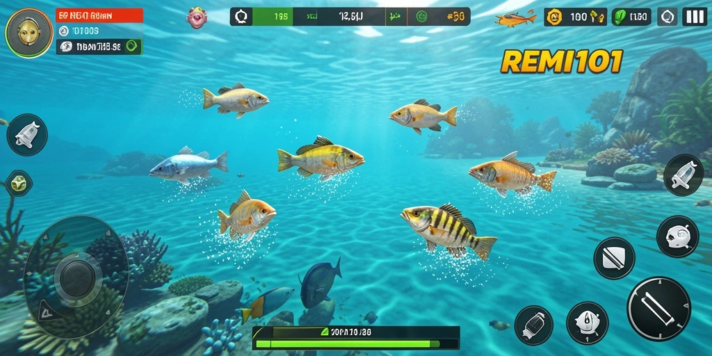Tangkapan ikan yang menantang dalam REMI101.