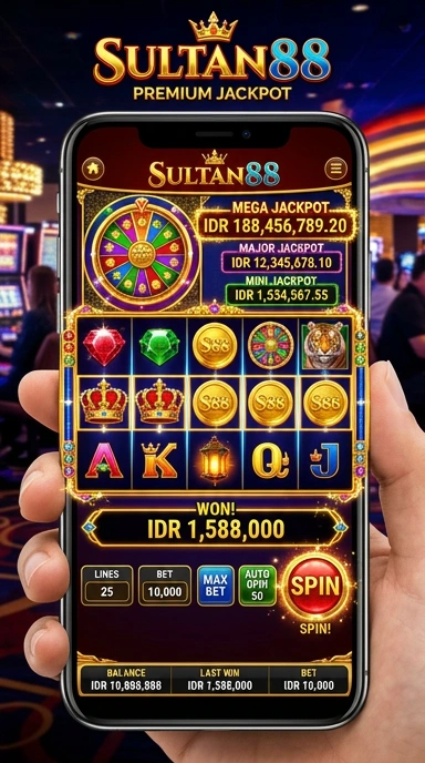 Pengguna menikmati pengalaman mengunduh aplikasi di sultan88.